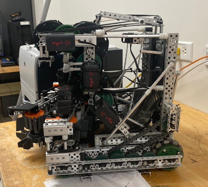2020-2021 Change Up robot front detail